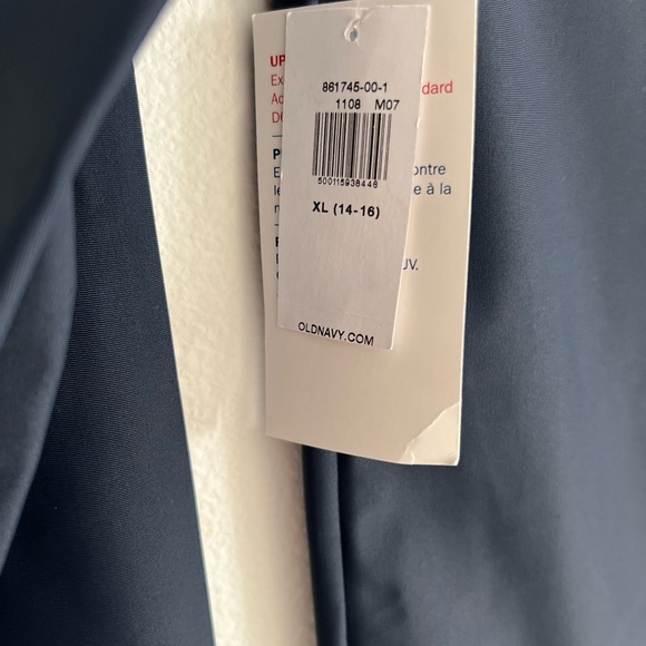 Old Navy big boys 14/16 (XL) blue rash guard. - Picture 6 of 7